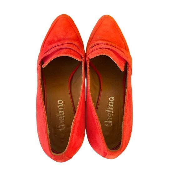 THELMA THE PENNY LOAFER FLAME SIZE 38, USA 7 RETAILS $388 - Picture 13 of 16